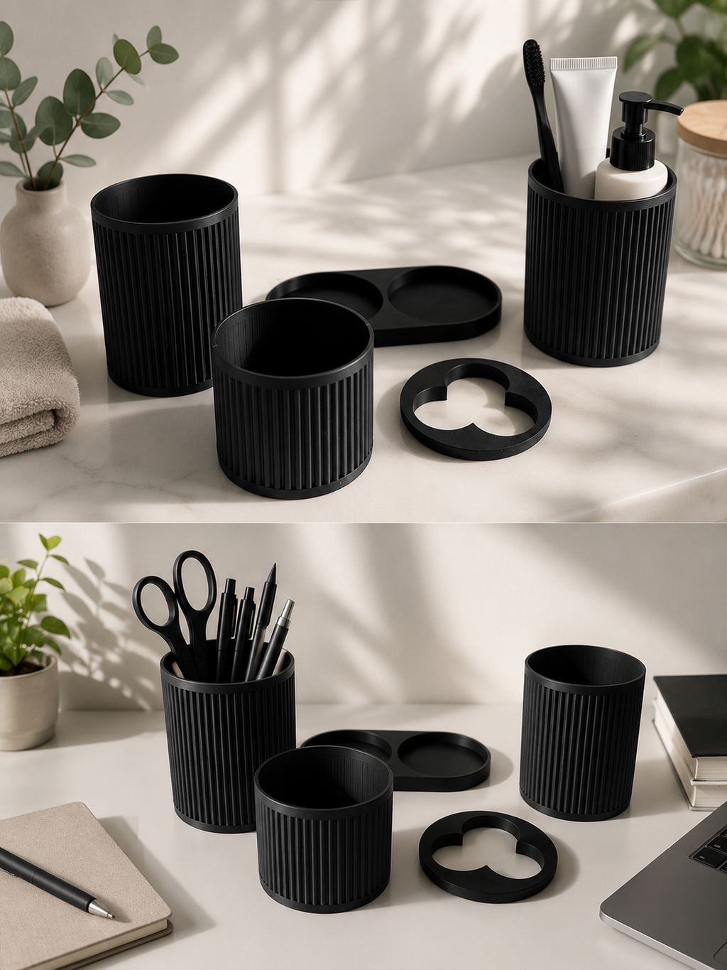 Multifunktionaler Organizer für Bad, Schminktisch & Schreibtisch