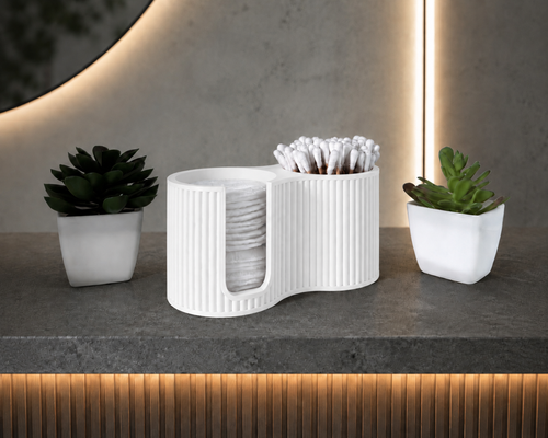 Moderner 2-in-1 Badezimmer-Organizer